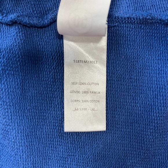 Opening Ceremony OC Elastic Logo Jogger Sweats Pants Medium Railroad Blue 2018 - Picture 9 of 11